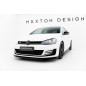 SPLITTER ANTERIORE V.1 Volkswagen Golf GTI / GTD Mk7  (Cod. M-VW-GO-7-GTI-FD1G)