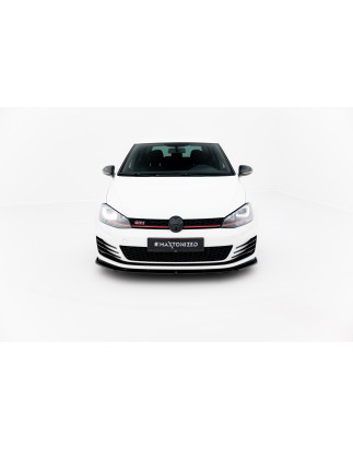 SPLITTER ANTERIORE V.1 Volkswagen Golf GTI / GTD Mk7  (Cod. M-VW-GO-7-GTI-FD1G)