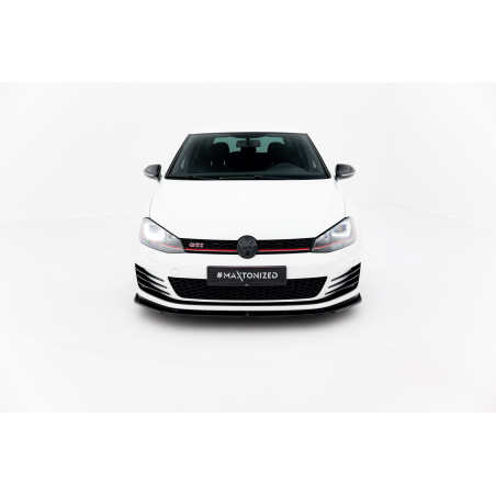 SPLITTER ANTERIORE V.1 Volkswagen Golf GTI / GTD Mk7  (Cod. M-VW-GO-7-GTI-FD1G)