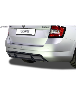 Sottoparaurti posteriore per SKODA Fabia 3 Combi (5J/NJ) 2014-2019 StationWagon Diffusor (Cod. R-RDH