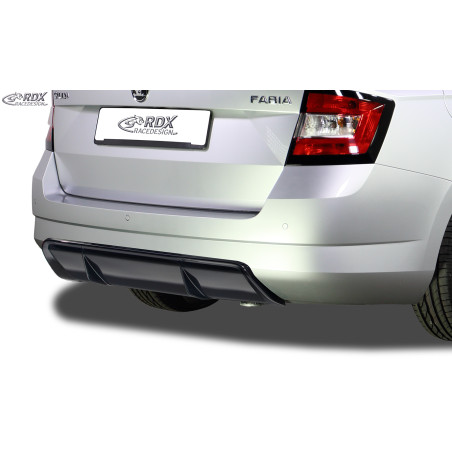 Sottoparaurti posteriore per SKODA Fabia 3 Combi (5J/NJ) 2014-2019 StationWagon Diffusor (Cod. R-RDH