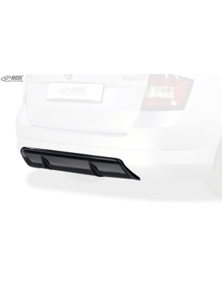 Sottoparaurti posteriore per SKODA Fabia 3 Combi (5J/NJ) 2014-2019 StationWagon Diffusor (Cod. R-RDH