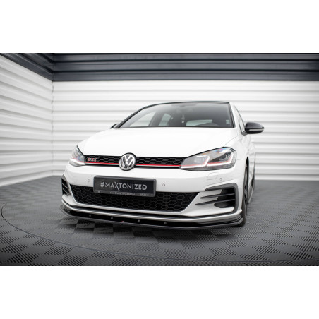 SPLITTER ANTERIORE V.1 Volkswagen Golf GTI / GTD Mk7 Facelift (Cod. M-VW-GO-7F-GTI-FD1G)