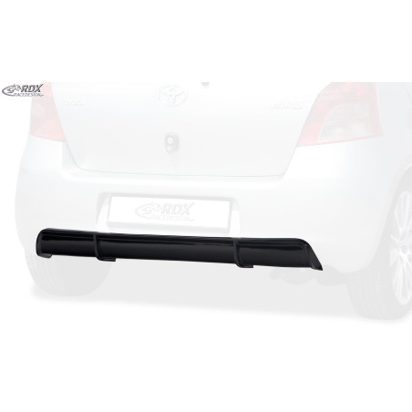 Sottoparaurti posteriore per TOYOTA Yaris P9 / XP9 / XP9F (2005-2009) Diffusor (Cod. R-RDHAD3008)