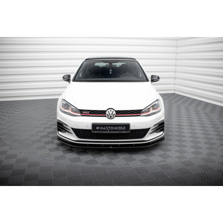 SPLITTER ANTERIORE V.1 Volkswagen Golf GTI / GTD Mk7 Facelift (Cod. M-VW-GO-7F-GTI-FD1G)