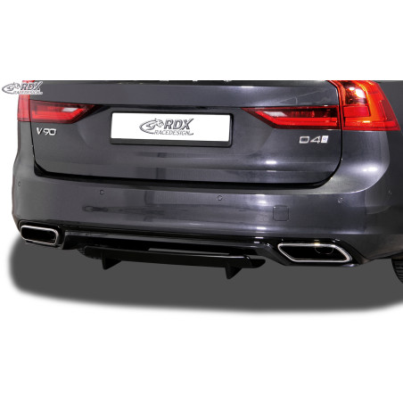 Diffusore posteriore U-Diff XL per VOLVO V90 / S90 R-Design (2016+) (Cod. R-RDHAD4-004)
