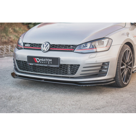 SPLITTER ANTERIORE V.2 Volkswagen Golf GTI / GTD Mk7  (Cod. M-VW-GO-7-GTI-FD2G)