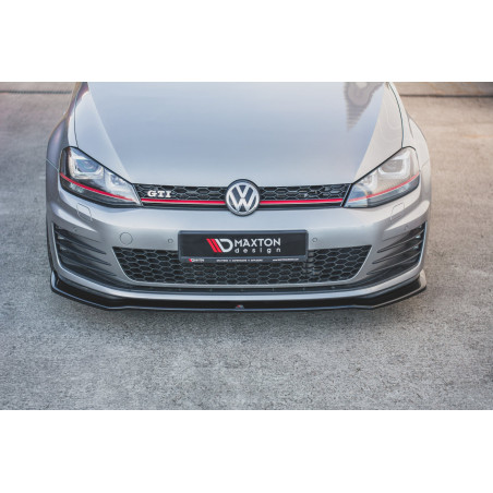 SPLITTER ANTERIORE V.2 Volkswagen Golf GTI / GTD Mk7  (Cod. M-VW-GO-7-GTI-FD2G)