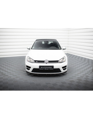 SPLITTER ANTERIORE V.1 Volkswagen Golf R / R-Line Mk7  (Cod. M-VW-GO-7-R-FD1G)