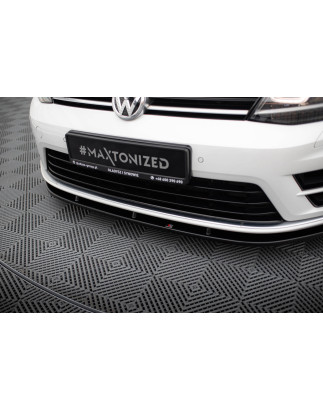 SPLITTER ANTERIORE V.1 Volkswagen Golf R / R-Line Mk7  (Cod. M-VW-GO-7-R-FD1G)