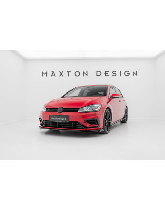 SPLITTER ANTERIORE V.2 Volkswagen Golf R / R-Line Mk7 Facelift (Cod. M-VW-GO-7F-R-FD2G)