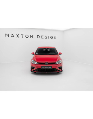 SPLITTER ANTERIORE V.2 Volkswagen Golf R / R-Line Mk7 Facelift (Cod. M-VW-GO-7F-R-FD2G)