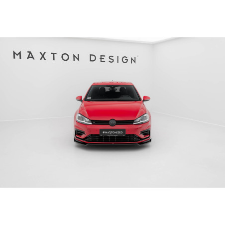 SPLITTER ANTERIORE V.2 Volkswagen Golf R / R-Line Mk7 Facelift (Cod. M-VW-GO-7F-R-FD2G)