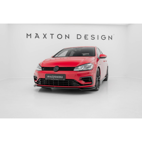 SPLITTER ANTERIORE V.3 Volkswagen Golf R / R-Line Mk7 Facelift (Cod. M-VW-GO-7F-R-FD3G)