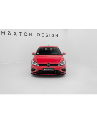 SPLITTER ANTERIORE V.3 Volkswagen Golf R / R-Line Mk7 Facelift (Cod. M-VW-GO-7F-R-FD3G)
