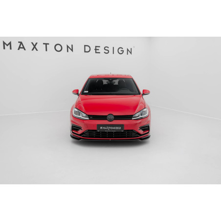 SPLITTER ANTERIORE V.3 Volkswagen Golf R / R-Line Mk7 Facelift (Cod. M-VW-GO-7F-R-FD3G)