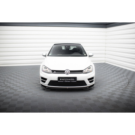 SPLITTER ANTERIORE V.2 Volkswagen Golf R / R-Line Mk7  (Cod. M-VW-GO-7-R-FD2G)