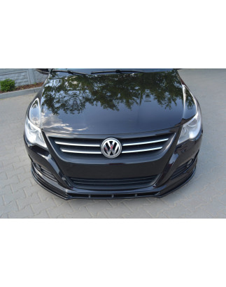 SPLITTER ANTERIORE V.1 VW PASSAT CC PREFACE MODEL, Paraurti standard (Cod. M-VW-PA-CC-FD1G)