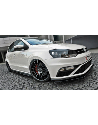 SPLITTER ANTERIORE V.2 Volkswagen Polo GTI Mk5 Facelift (Cod. M-VW-PO-5F-GTI-FD2G)