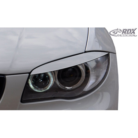 palpebre fari per BMW serie 1 E81 / E82 / E87 / E88 - BMW serie 1 (E81/E82/E87/E88) (Cod. R-RDSB085)