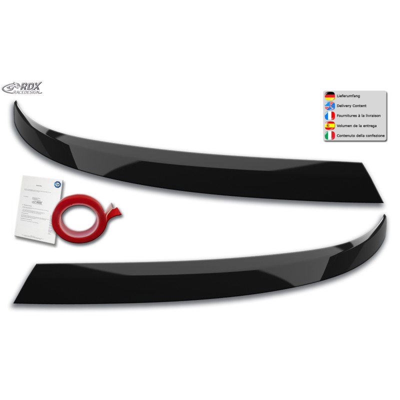 palpebre fari per VW T6.1 nero lucido T6.1 (Cod. R-RDSB154-GZD)