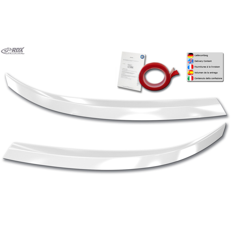 palpebre fari per VW T6.1 white highgloss T6.1 (Cod. R-RDSB154-WS)