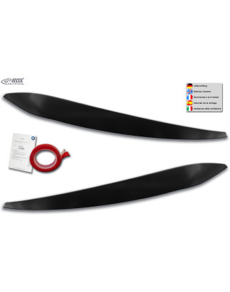 palpebre fari per VW Touran 5T (2015+ solo per fari led)  n (Cod. R-RDSB155)
