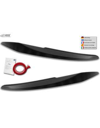 palpebre fari per VW Touran 5T (2015+) fari alogeni (Cod. R-RDSB158)