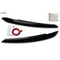 palpebre fari per VW Touran 5T (2015+)fari alogeni nero lucido  (Cod. R-RDSB158-GZD)