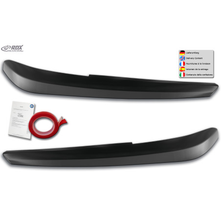 palpebre fari per AUDI Q3 F3 (2019+)  (Cod. R-RDSB159)