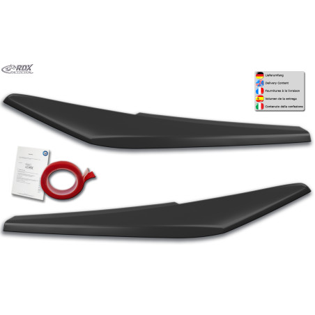 palpebre fari per AUDI Q2 GA (2016+)  (Cod. R-RDSB161)