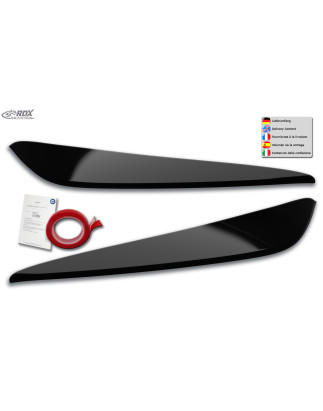 palpebre fari per BMW serie 1 F40 F1H nero lucido - BMW serie 1 (F40) (Cod. R-RDSB162-GZD)