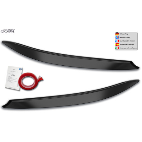 palpebre fari per MERCEDES Classe A W 176 245G (2012+)   (Cod. R-RDSB167)
