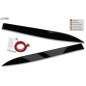 palpebre fari per MERCEDES Classe A W 176 245G 2012+ nero lucido  (Cod. R-RDSB167-GZD)