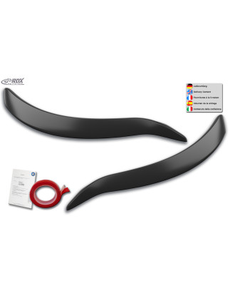 palpebre fari per RENAULT Kadjar (RFE / 2015+)  (Cod. R-RDSB195)