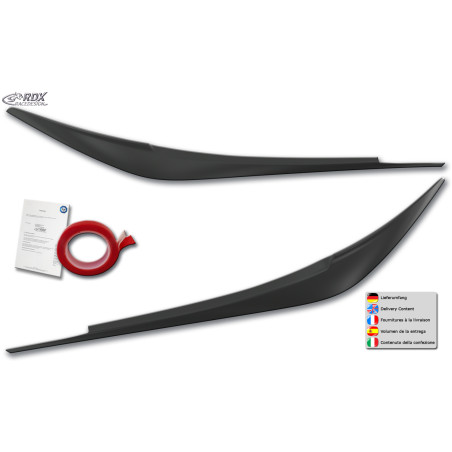 palpebre fari per MAZDA 6 (GJ / GL / 2018-2024)  (Cod. R-RDSB199)