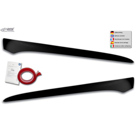 palpebre fari per BMW serie 3 (E92 / E93 / 2010+) E92/E93) (Cod. R-RDSB209)