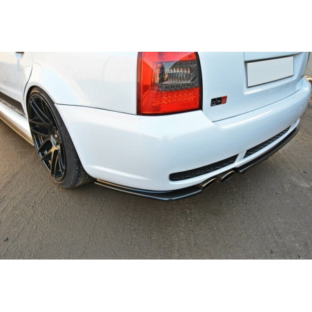 Splitter posteriore AUDI RS4 B5 (con barra verticale) (Cod. M-AU-RS4-B5-RSD1+RD1G)