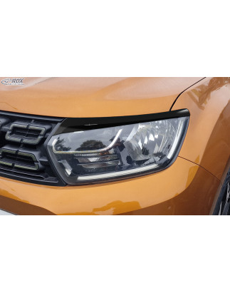 palpebre fari per DACIA Duster II SR (Mod. 2018-2024) nero lucido (Cod. R-RDSB219-GZD)