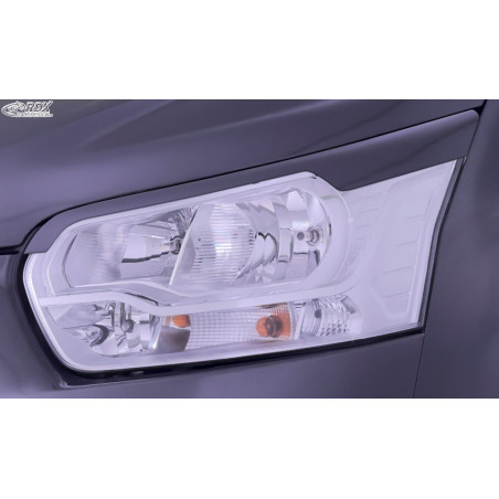 palpebre fari per FORD Transit (2014-present) per silver fari alogeni  (Cod. R-RDSB220H)