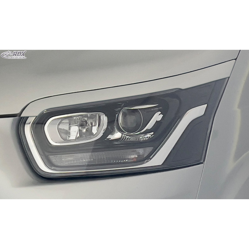 palpebre fari per FORD Transit (2014-present) per Xenon- and black fari alogeni  (Cod. R-RDSB220X)