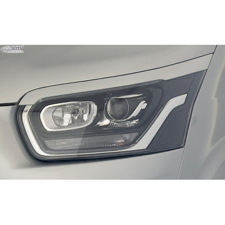 palpebre fari per FORD Transit (2014-present) per Xenon- and black fari alogeni  (Cod. R-RDSB220X)