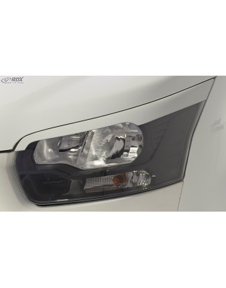 palpebre fari per FORD Transit (2014-present) per Xenon- and black fari alogeni  (Cod. R-RDSB220X)