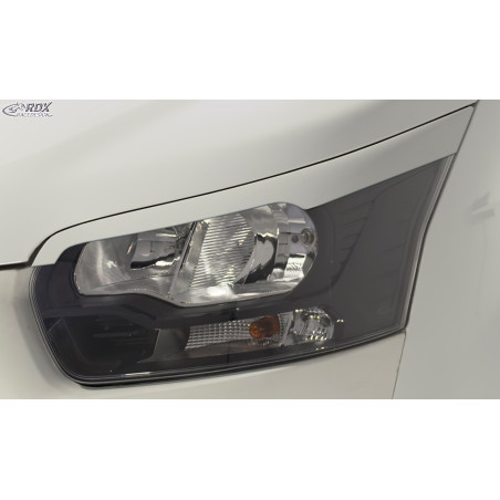 palpebre fari per FORD Transit (2014-present) per Xenon- and black fari alogeni  (Cod. R-RDSB220X)