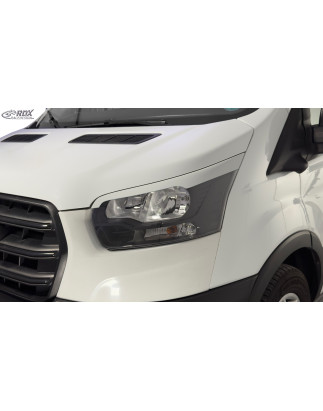 palpebre fari per FORD Transit (2014-present) per Xenon- and black fari alogeni  (Cod. R-RDSB220X)