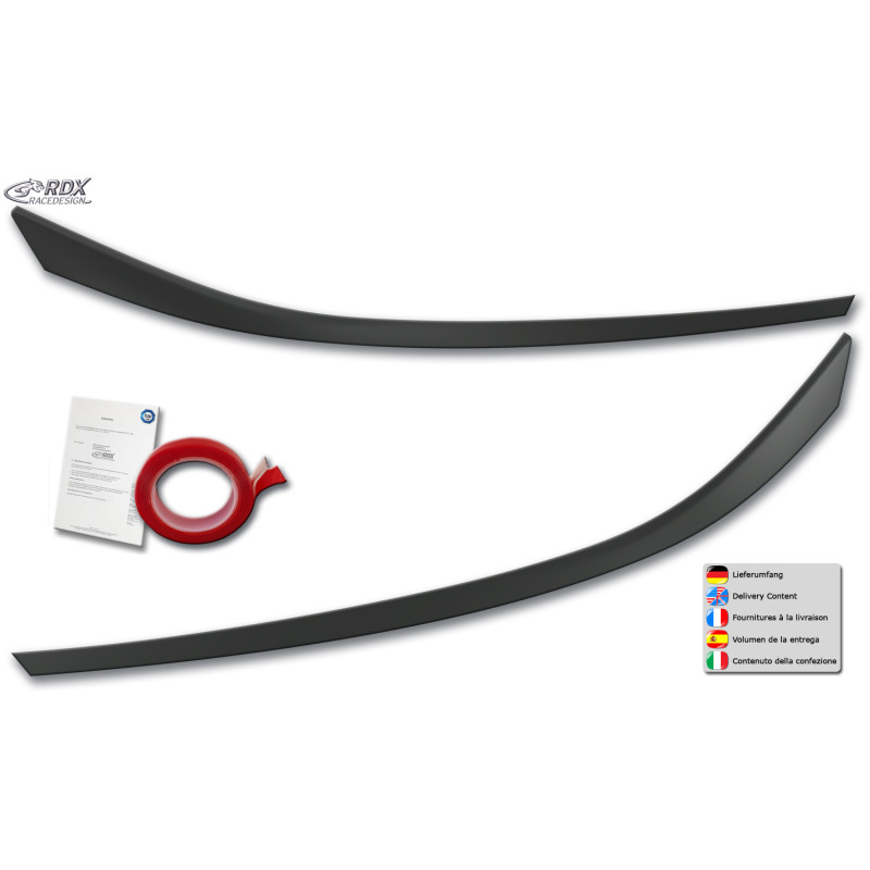 palpebre fari per HYUNDAI i20 (BC3 / BI3 / 2020-present)  (Cod. R-RDSB221)