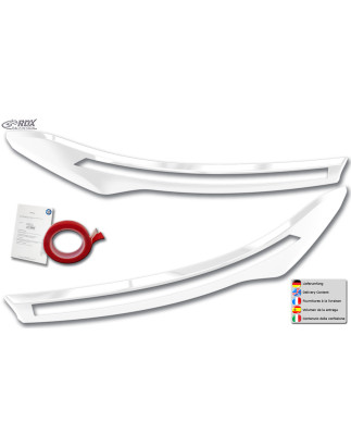 palpebre fari per MAXUS DELIVER 9 (2020+) bianco lucido (Cod. R-RDSB227-WS)
