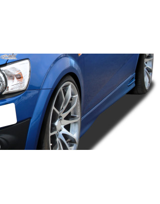 Set minigonne per CHEVROLET Aveo (T300) "GT4" (Cod. R-RDSL000022)