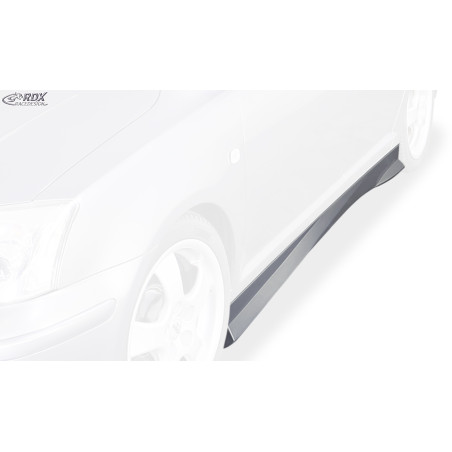 Set minigonne per TOYOTA Avensis (T25) 2003-2009 "GT4" (Cod. R-RDSL000066)