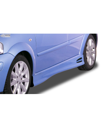 Set minigonne per CITROEN C3 2002-2009 "GT4" (Cod. R-RDSL000112)